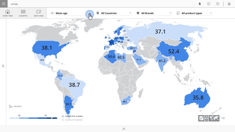 Discover and Stories map visualisation